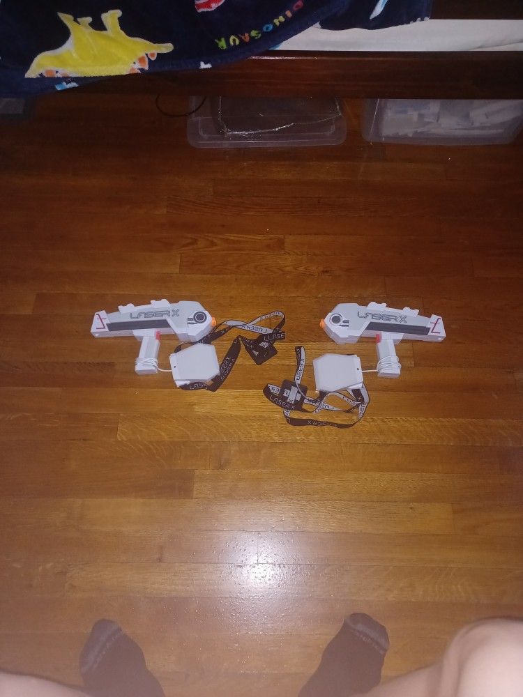 Lazer X - 2 Player Laser Gaming Set Indoor Outdoor Laser Tag Guns