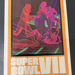 Ticket Perfect Season 1973 Super Bowl Miami Dolphins /Washington Redskins