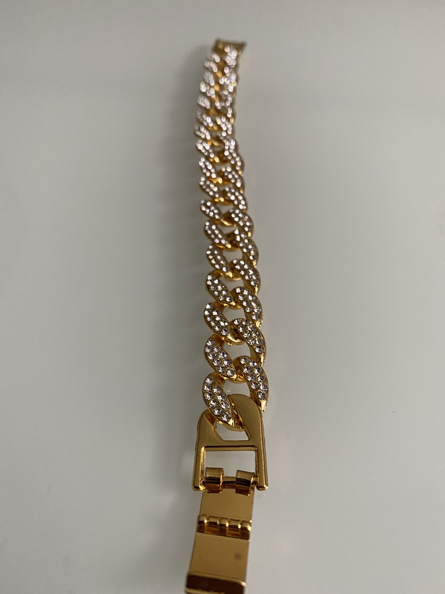 Gold Plated Cuban link Bracelet