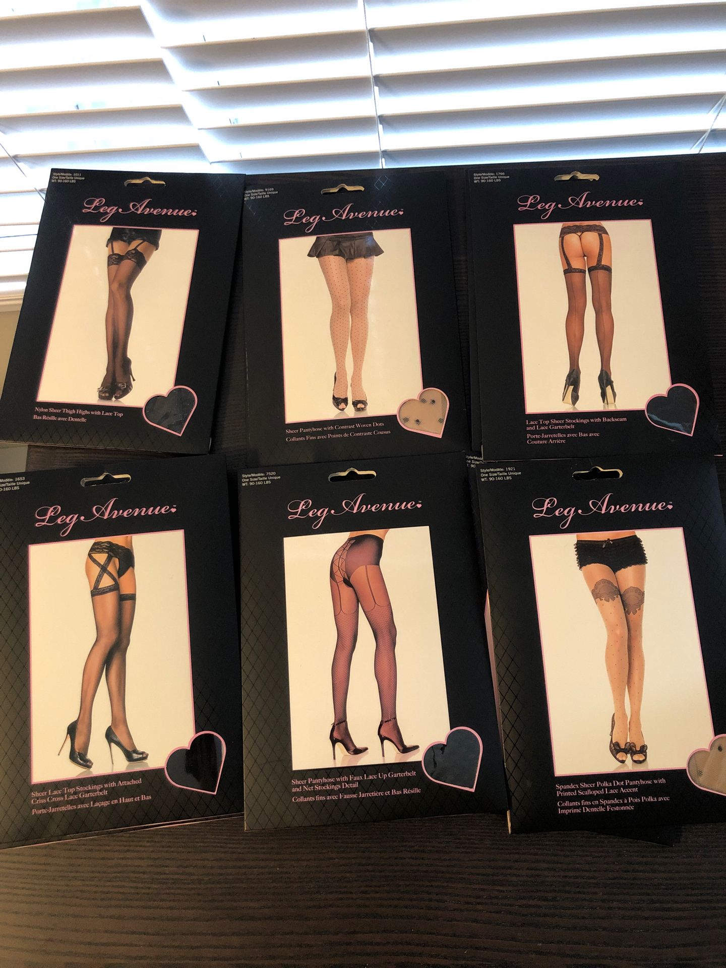 10 pairs of pantyhose stockings