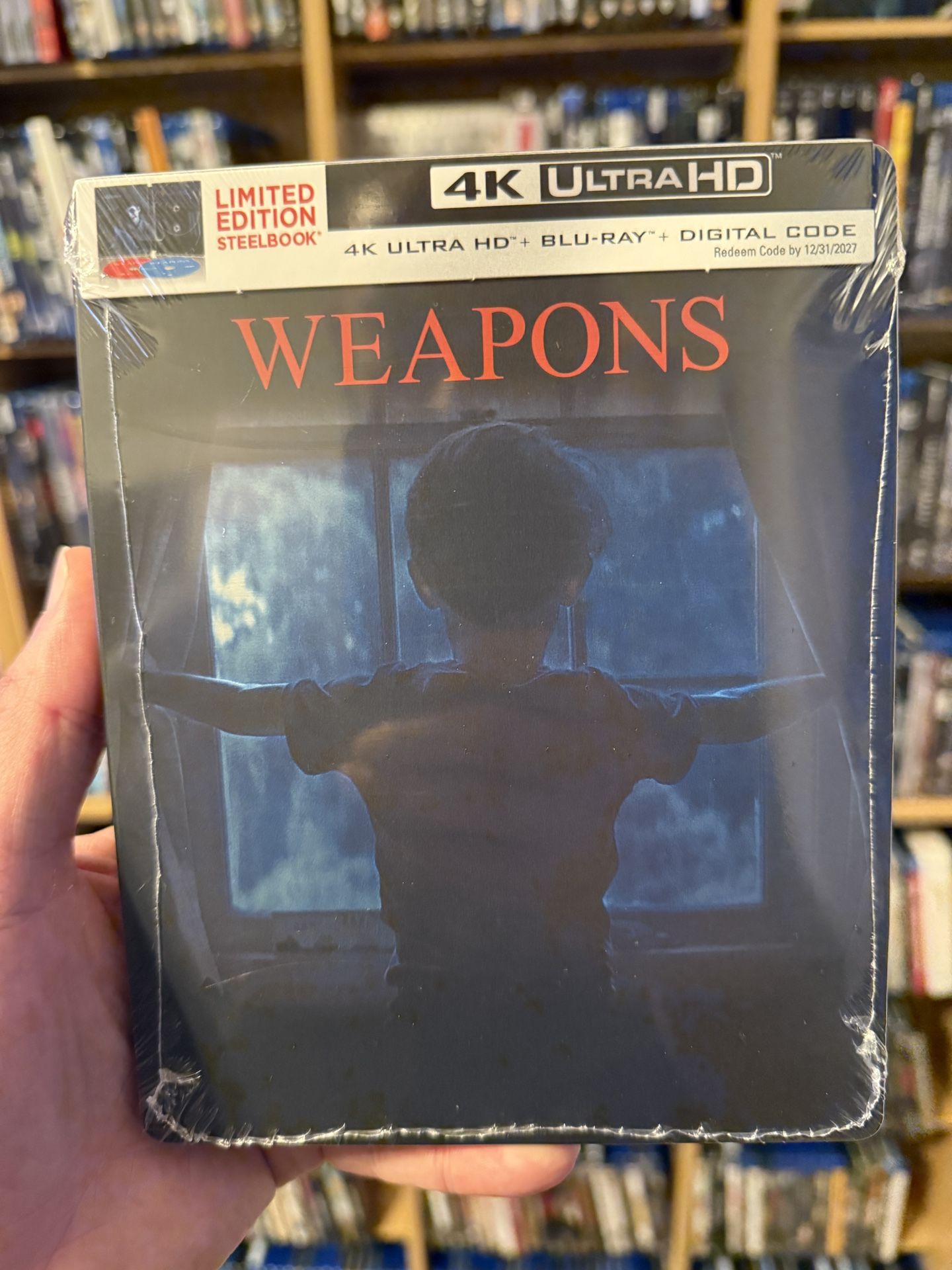Weapons 4K UHD Steelbook
