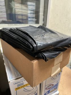 Garbage Bags 40x46 Inches Black 100 Pieces