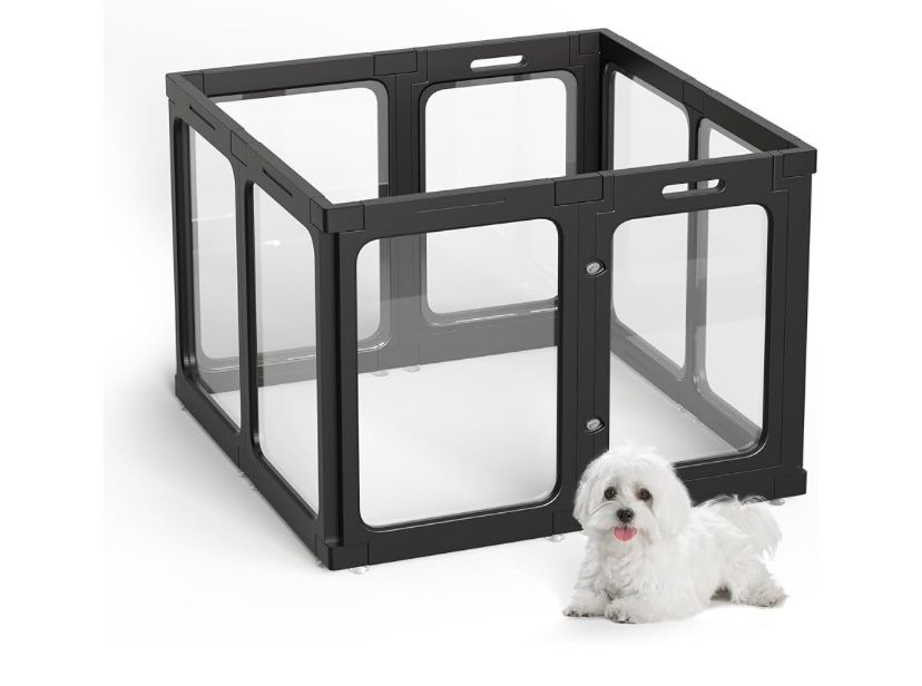 Acrylic Dog Playpen Indoor