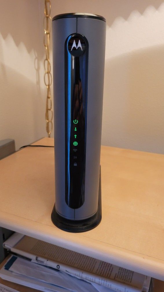 Motorola Modem And Wifi Router
