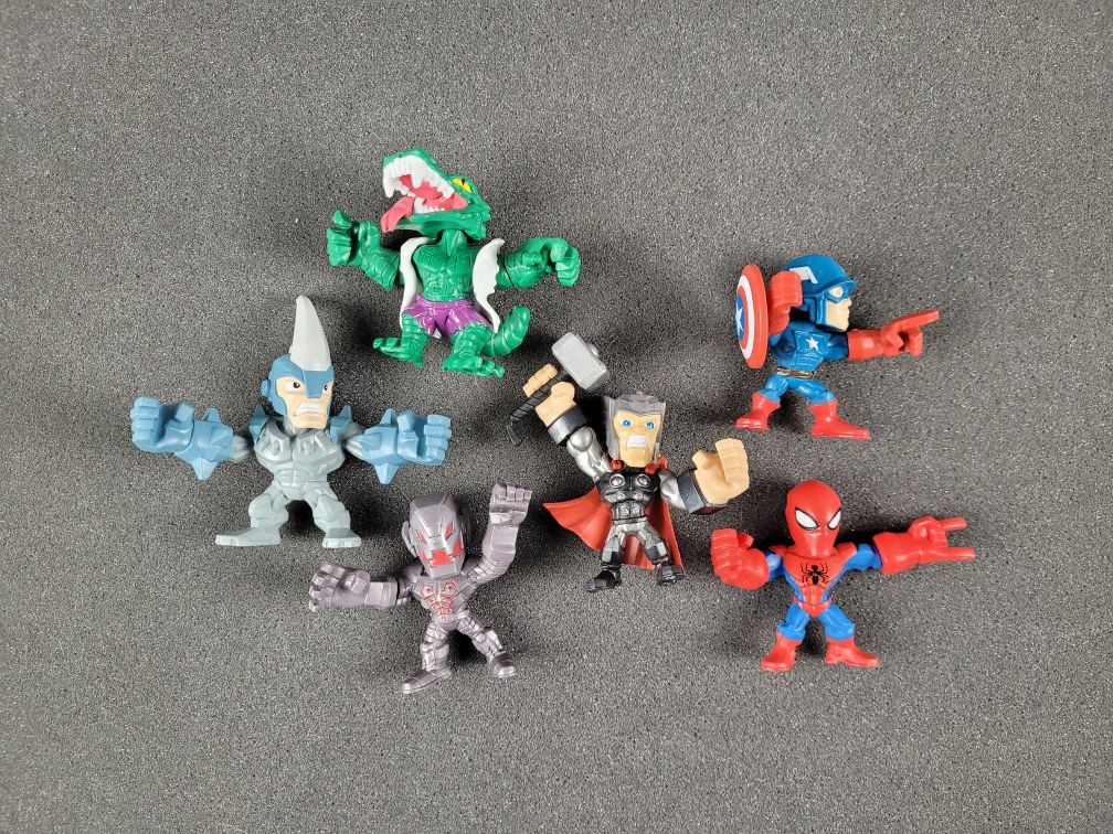 Marvel Super Hero Masher Micro Lot Of 6