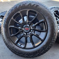 20” Toyota Tudra TRD Wheels and Tires 
