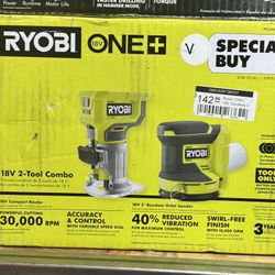 Ryobi 18V 2-Tool Combo (New)