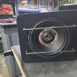Infinity Primus 1200 Watt Subwoofer In Factory Sealed Enclosure 
