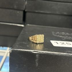10k nugget ring size 7