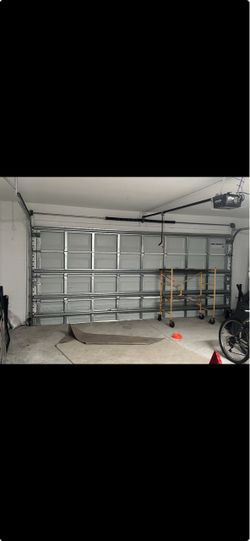 Garage Door Opener Spring Off Track Replace Adjustment And Parts