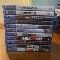 PlayStation 4 Games 