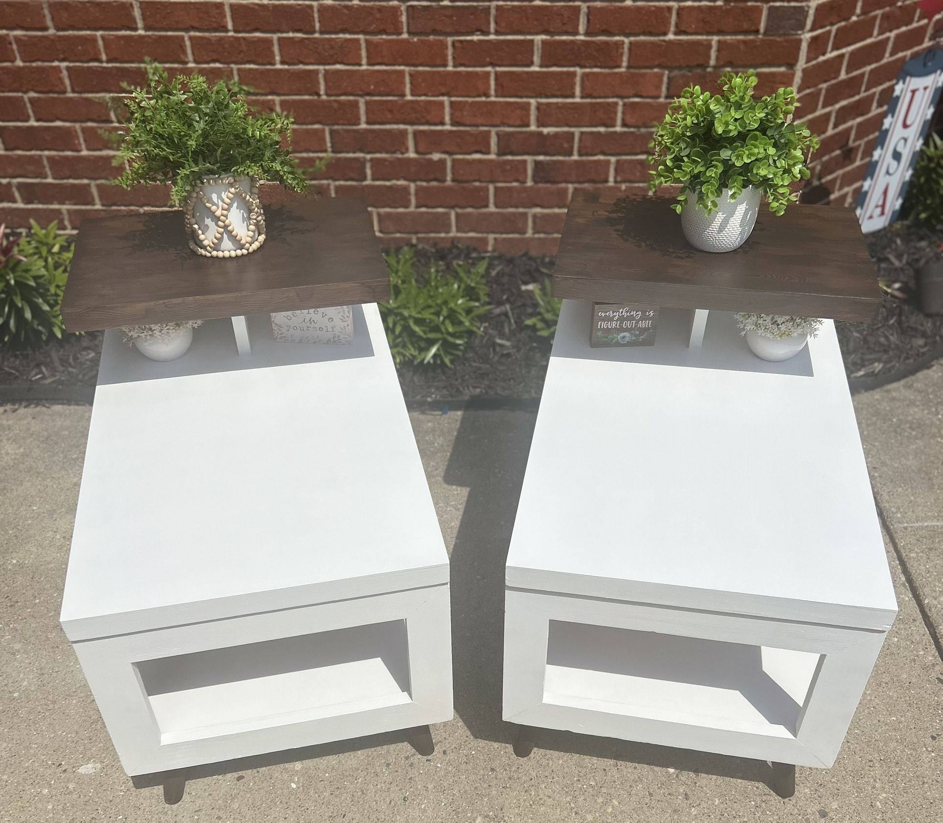 MCM End Table Set