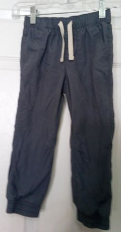 Gray jogger pants for girls