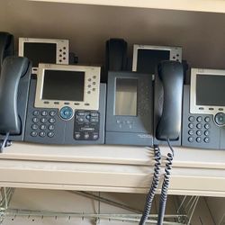 7965 Cisco Office Phone System With One 7916 Expansion Module