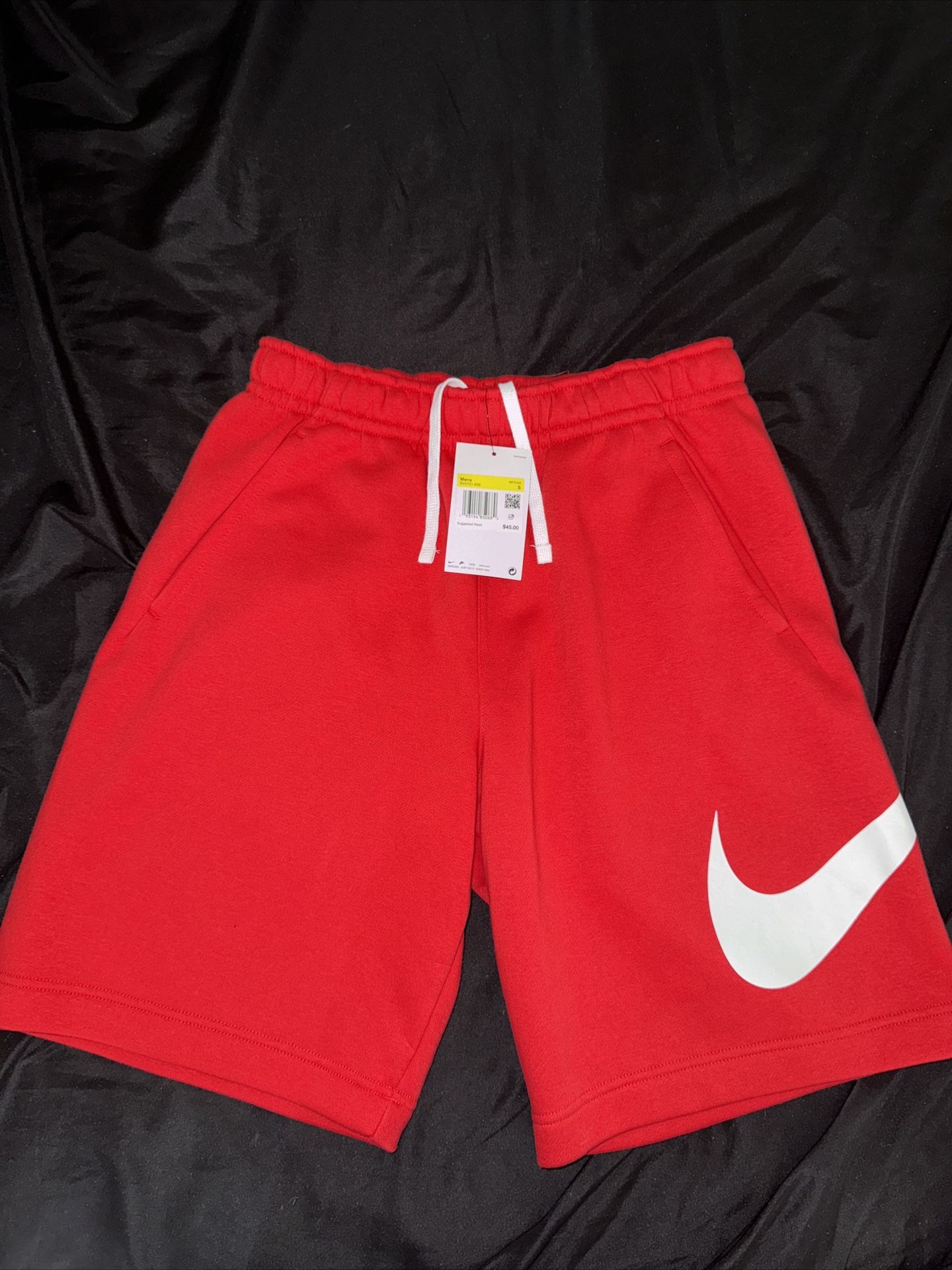 Nike Fleece Shorts (Red)