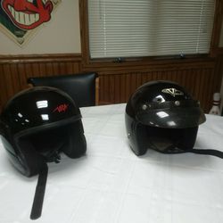 Two Motorcycle Helmets.   $50 for both helmets.