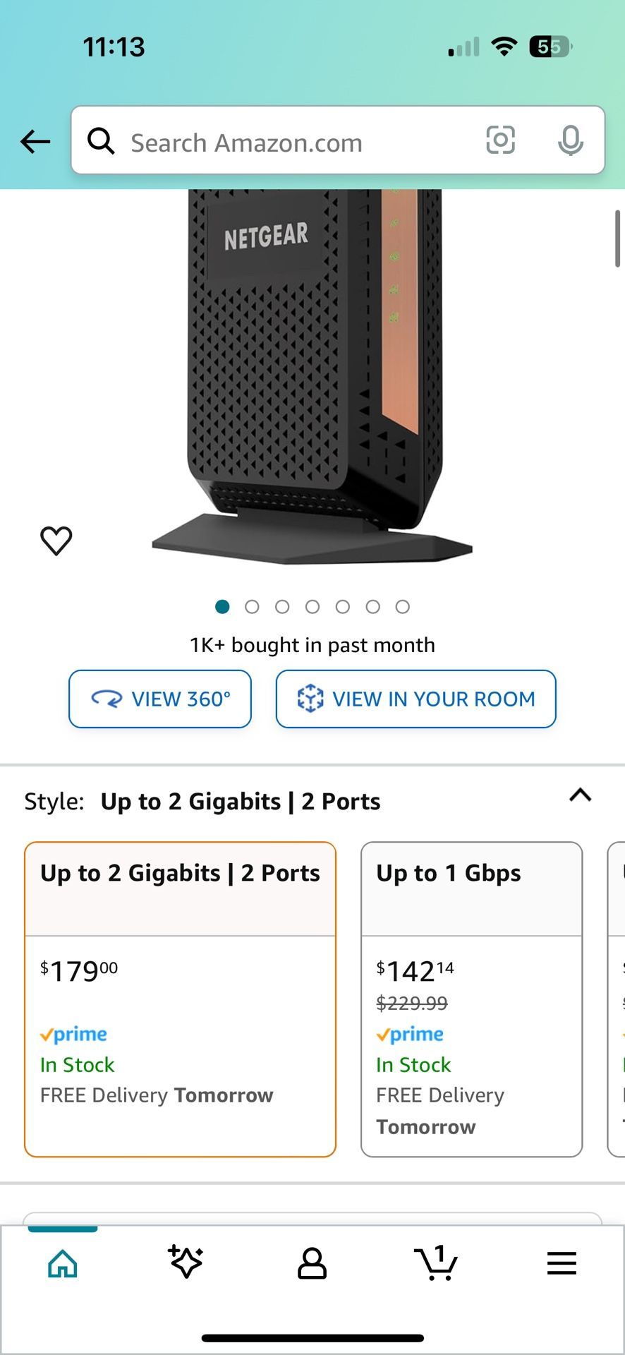 NETGEAR Nighthawk Multi-Gig Cable Modem