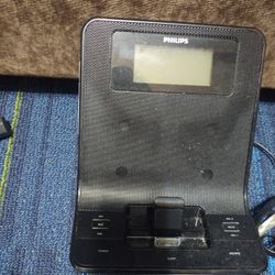 Phillips Ipod Clock Dock Speaker