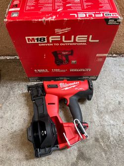 Milwaukee M18 FUEL Brushless Cordless Coil Roofing Nailer (Tool Only)
