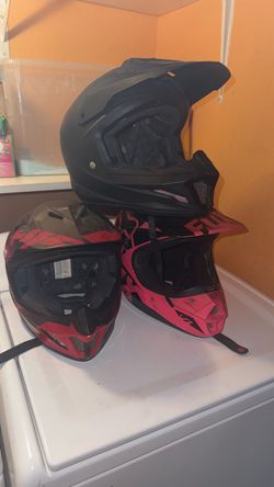 Riding Helmets (all three)