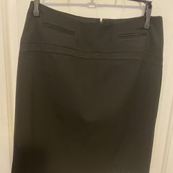  Express Pencil Skirt Black Size 2. Freshly dry cleaned.