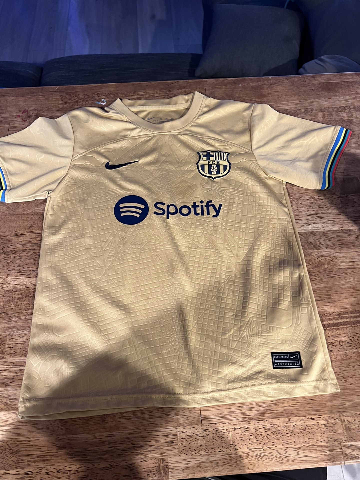 Barcelona Jersey Number 14 Youth Medium