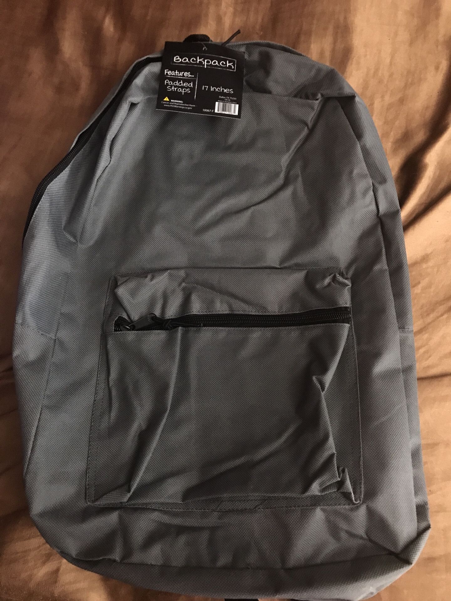 Brand new backpack