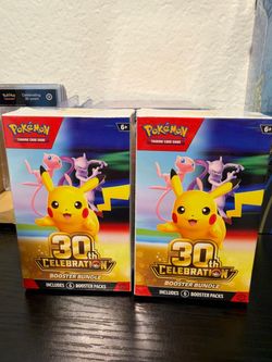 Pokemon 30th celebration booster bundle
