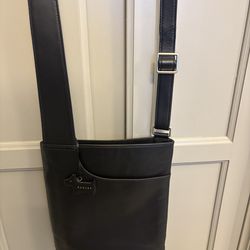 Black Leather Radley London Crossbody Purse