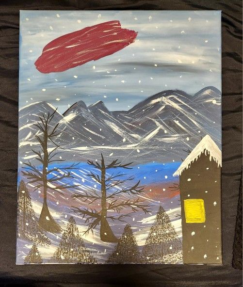 Winter Painting 16x20