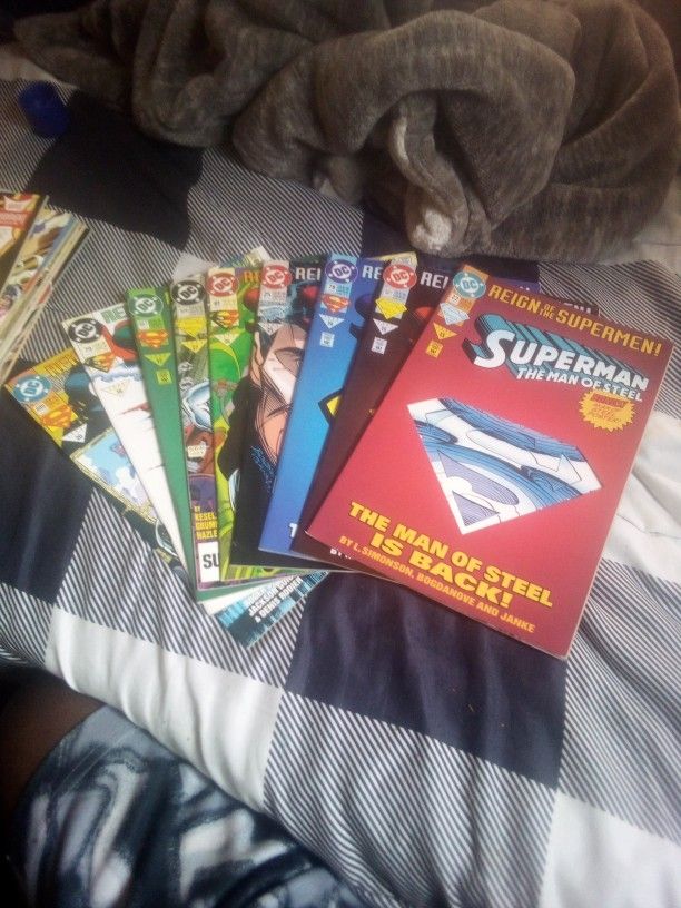 Reign Of The Superman Set Comic Books 