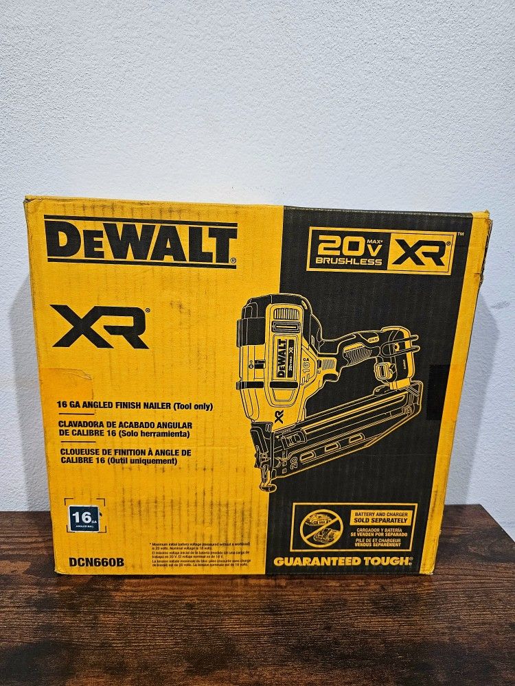 DEWALT XR FINISH NAILER 16 GA