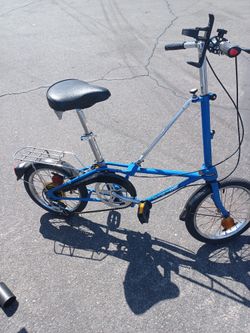 VINTAGE 80 S DAHON STOWAWAY FOLDING BICYCLE READY TO RIDE for Sale in Las Vegas NV OfferUp