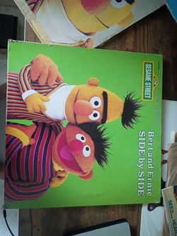 rare vintage Bert and Ernie side by side