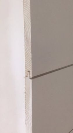 Primed MDF Interior Siding, 7-3/8" Nickel Gap/V-Groove