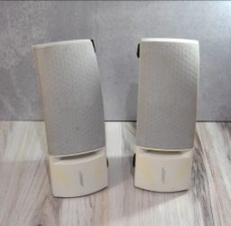 Bose Satellite Speakers Pair White