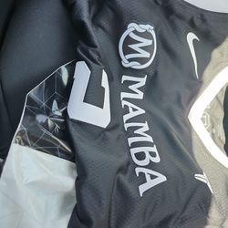 Mambacita Jersey Black Colorway Size XXL