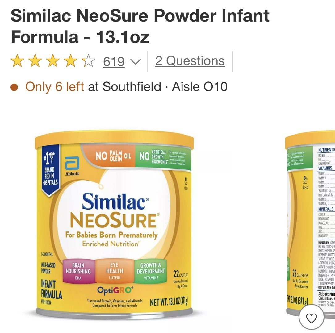 Similac Neosure