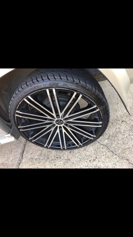 24" Versante Wheels & Tires 265-30-24