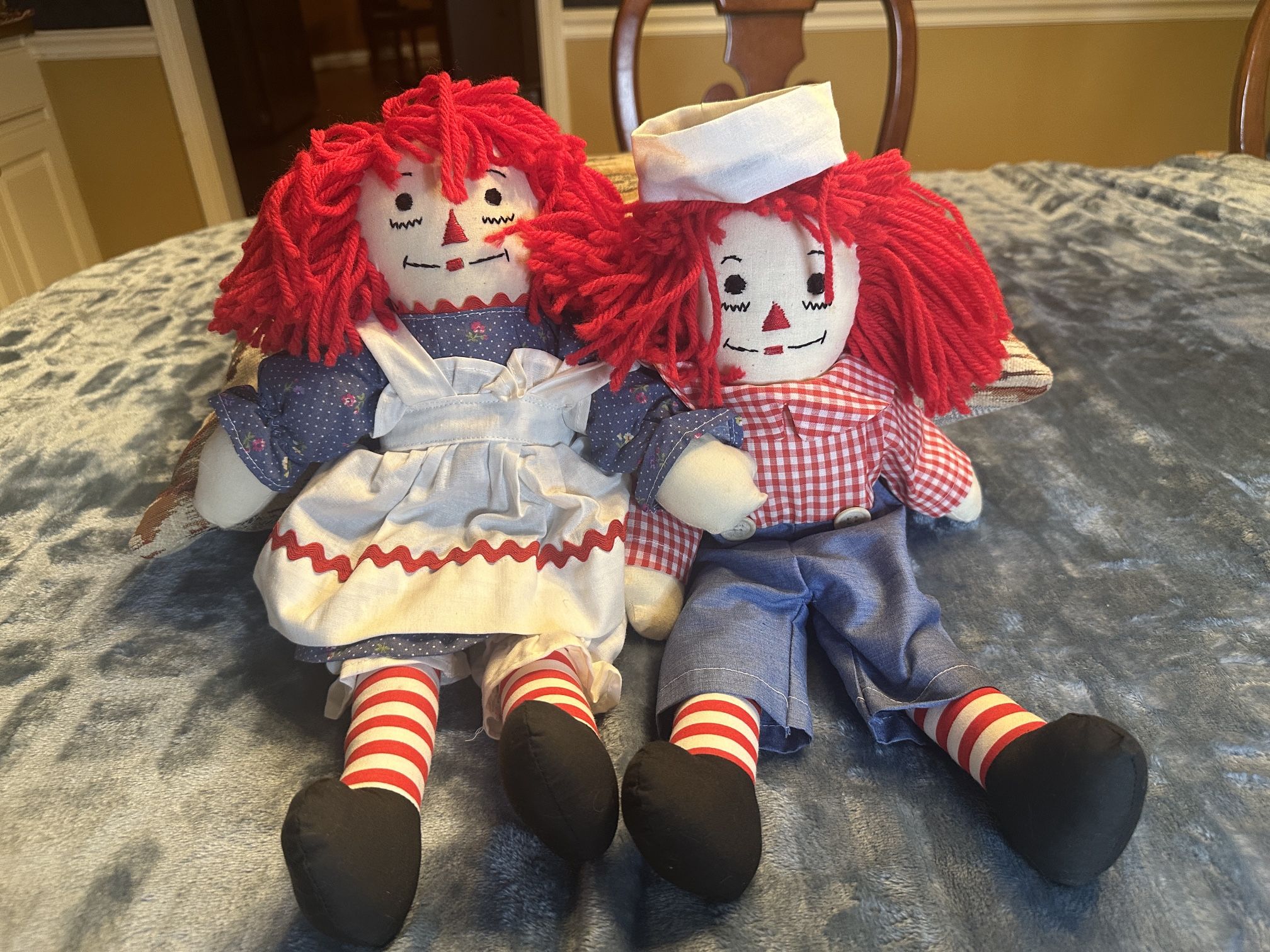 Vintage Raggedy Ann & Andy Dolls – Classic Charm!