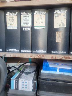 Mitchell Auto Rapir Books From 1980 To 1992