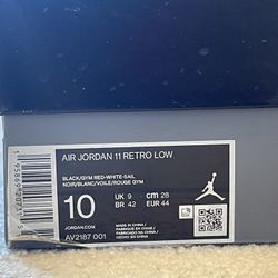 Retro Jordan 11 Low
