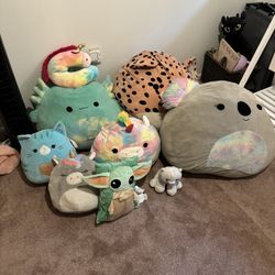 Multiple Plushies Used In Good Condition