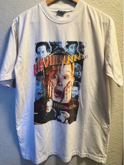 Vintage Bootleg Home Alone Tshirt Size L