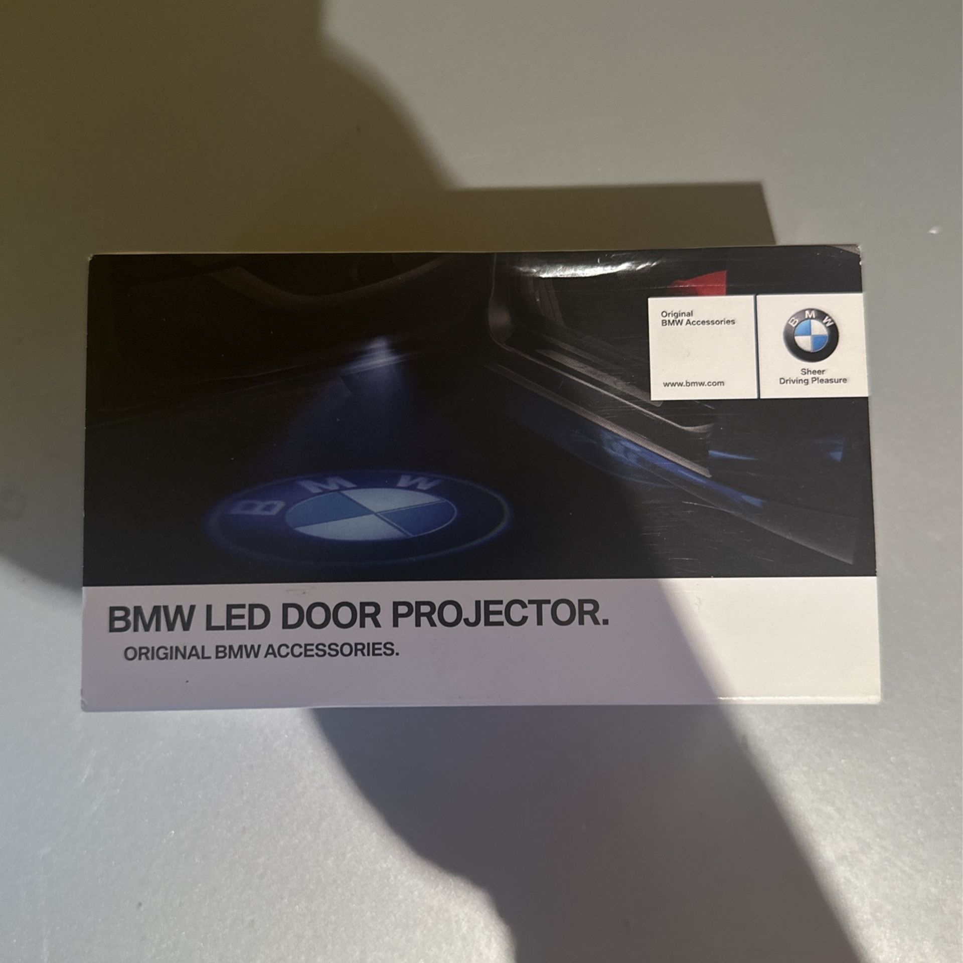 Bmw OEM led Projectors 4 Different Images Authentic Official BMW Puddle 