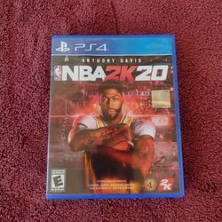 NBA 2k20 PS4 game
