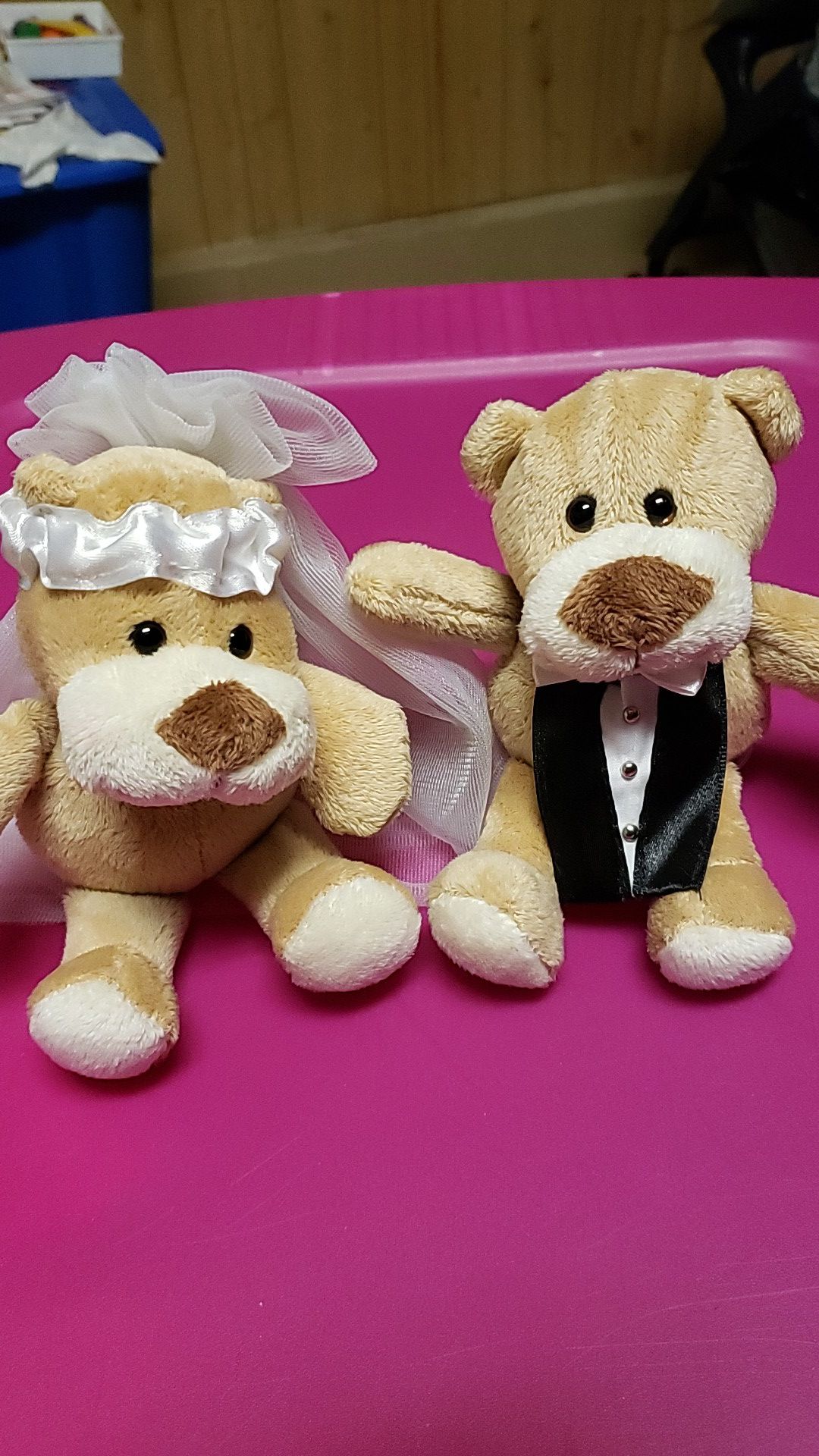 Bride and Groom Teddy Bears