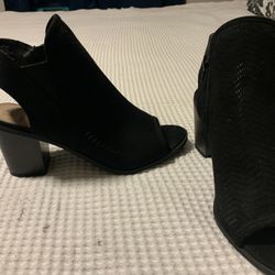 Black Heels Size 7