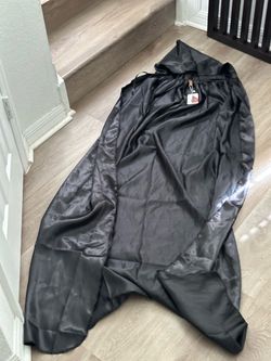 New Crizcape Black Hooded Cape Adult