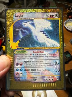 30th Celebrations Crystal Lugia Classic Collection